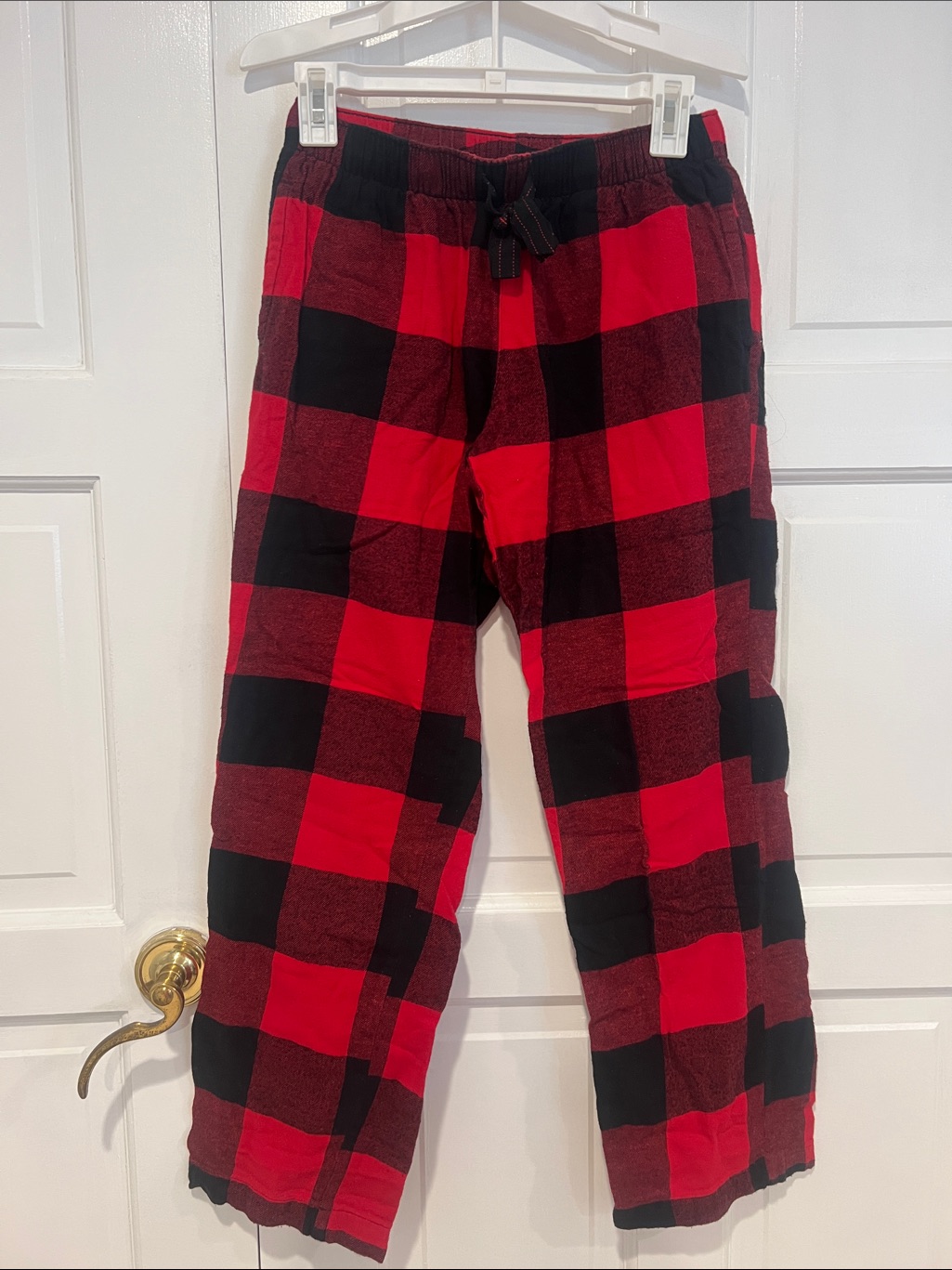 Old Navy Red And Black Buffalo Plaid Pajama Pants